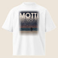 Unisex organic oversized high neck t-shirt - Salvatore Motti