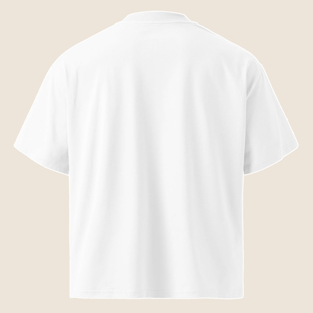 Unisex organic oversized high neck t-shirt - Salvatore Motti